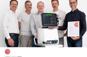 Le respirateur Monnal™ TEO remporte le Red Dot Design Award : Product Design 2025 !